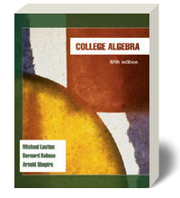 Cover for College Algebra 5