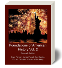 Cover for Foundations in American History Vol. 2 11