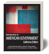 Cover for Introduction to American Government: California Edition 1